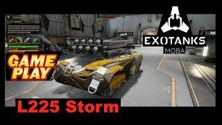 ExoTanks MOBA ▶ Gameplay  Tank L225 Storm (L225 Шторм)