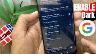 How to Enable Dark Mode in Google app