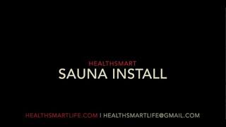 HealthSmart Sauna | Install