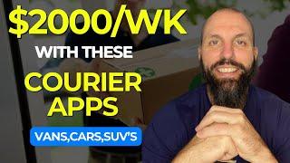 MAKE $2000 PER WEEK USING THESE 10 COURIER APPS!!