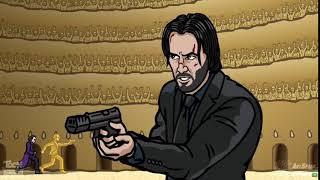 Super Showdown-Bowl but only John Wick