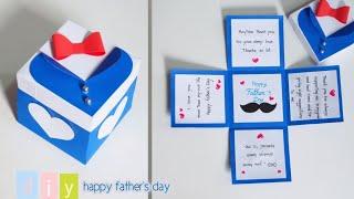 How to make Explosion Box  | Expulsion Box | DIY Father's Day Gift Box | Paper Crafts