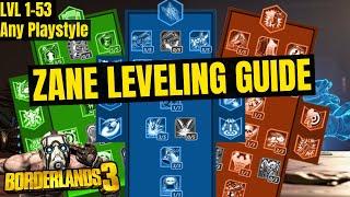 Ultimate Zane Leveling Guide, All 3 Skill Trees + Action Skills Breakdown Borderlands 3