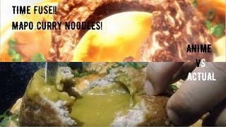 ANIME vs REALITY: How to make Mapo Curry Noodles by Yukihira Soma from FOOD WARS/Shokugeki no Soma