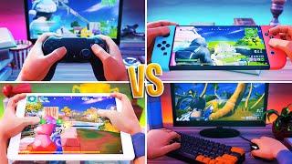 Pro CONSOLE vs PC vs MOBILE vs SWITCH! Winner Joins KNG! ($65,000 Earnings)