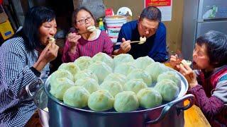 Ancestors' Recipe of Chinese Bao | Village Market | Traditional Rural Life