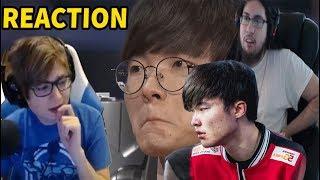 ALL REACTION When Faker Cry | Sneaky, Imaqtpie, Streamers, .... | Faker