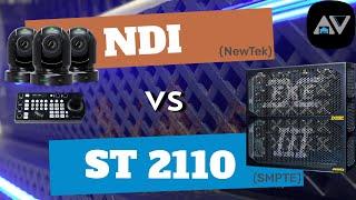 NDI vs SMPTE ST 2110 : Streaming Showdown