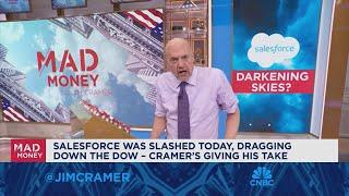 I've seen firsthand how powerful Salesforce is, says Jim Cramer