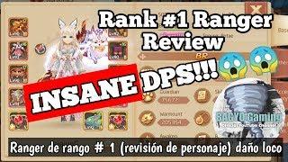 Ranger Rank#1 Review Crazy Damage Build! - Tales of Wind | Laplace M