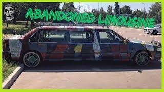 Strange Abandoned Limousine Volvo S90. Exploring Abandoned Cars 2017. Lost Vehicles Found