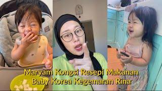 Maryam Kongsi Resepi Makanan Korea Kegemaran Baby Rina