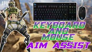 HOW TO GET AIM ASSIST ON MOUSE AND KEYBOARD (APEX LEGENDS)