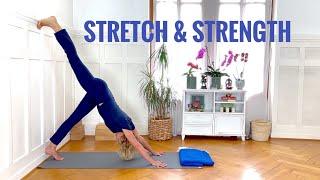 Stretch and Strength Yoga | 48 min | Beginner & Intermediate Level | Cat de Rham | OYT