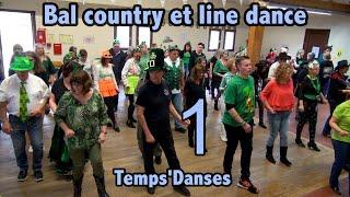 Vidéo N°1 du bal country et line dance chez "Temps'Danses" des Ulis, dimanche 17 mars 2024