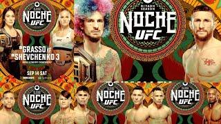 UFC NOCHE 10 FIGHT CARD REVEALED