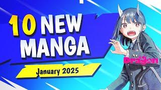 January 2025: 10 Exciting New Manga Releases You Should Check Out