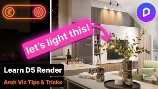 Mastering Interior Lighting in D5 Render | Essential Tricks & Settings