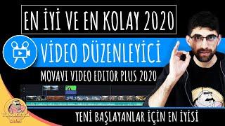 EN İYİ VİDEO DÜZENLEYİCİ 2020 "Yeni Başlayanlar için En İyisi" (Movavi Video Editor Plus 2020)