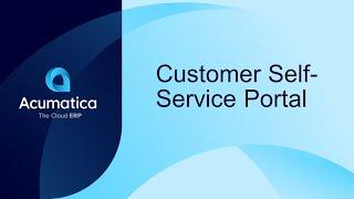 Customer Self-Service Portal