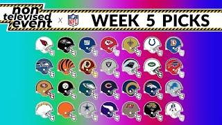 NFL Week 5 Predictions! - NTVE x NFL