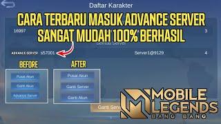 CARA TERBARU MASUK ADVANCE SERVER SANGAT MUDAH 100% BERHASIL-MOBILE LEGENDS