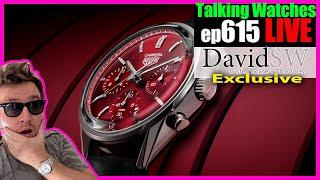 ep615 - TAG Heuer RELEASES NEW Carrera with HOT Red Dial Limited Edition!