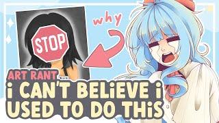 WORST Art Habits You NEED to Stop Doing! || SPEEDPAINT + COMMENTARY