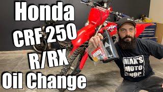 How To Change Oil / 2023 Honda CRF 250 R / Motorcycle Dirtbike Basic Service