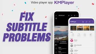 How To Fix KMPlayer Subtitle Problem | Working