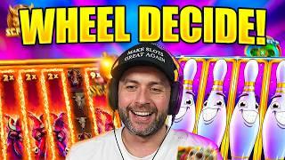 WHEEL DECIDE THE SLOT BUYS... but I HAVE TO BUY BONUSES UNTIL IT PROFITS!! (Bonus Buys)