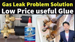 AC gas leak problem solution very useful Glue gasket maker how use learn