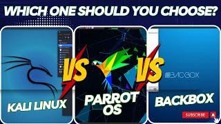 Kali Linux vs BackBox vs Parrot OS: Which One Should You Choose for hacking?