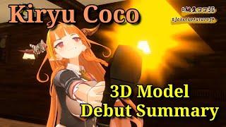 Kiryu Coco - 3D Model Debut Summary