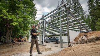 Building a Steel Structure Dream Shop!