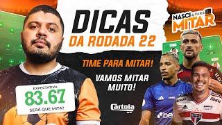 CARTOLA FC 2024 - DICAS RODADA 22 - CARTOLA RODADA 22.