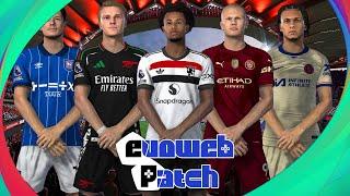 EvoWeb Patch 2024 Leaked Updated Kits Season 2024/25 for PES 2021 any Patch - Kit Server Upgrade