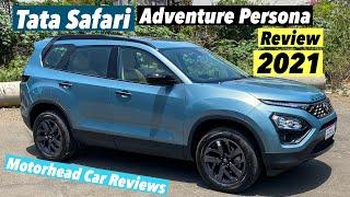 Tata Safari 2021 Adventure Persona Top Model Review | XZA+ 6 seater | 2021 Tata Safari Adventure