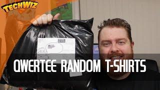 Qwertee Random T-Shirt Unboxing Unwrapping TechWire Ep 6