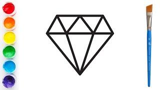 HOW TO DRAW A DIAMOND