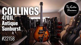 Collings 470JL Antique Sunburst Julian Lage - The Guitar Showroom UK