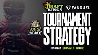 NFL Week 1 Draftkings GPP Strategy and Picks |Tournament Tactics