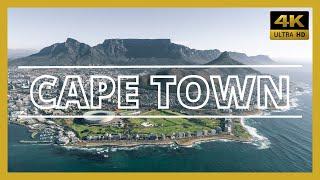 CAPE TOWN 4K | UHD | WITH INFO | 60FPS | HDR 10+ | DOLBY VISION | DOLBY ATMOS | AERIAL DRONE VIEW |