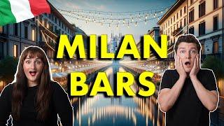 Eating for FREE in Milan?  | Best area for Nightlife & Bars (Navigli)