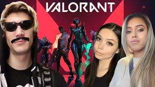 2 Girls 1 Juicer - xQc Plays Valorant with Adept and Macaiyla (with chat)