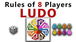 How to play Ludo : Ludo Board Game Rules & Instructions for 8 Players