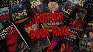 Horror Book Haul (mostly vintage horror paperbacks)