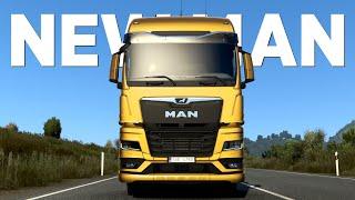 New MAN TGX for Euro Truck Simulator 2