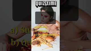 Test Your Knowledge: Fast Food Challenge #quizwhizchannel