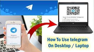 How to use Telegram on PC and Laptop 2023 | how to install telegram on pc | Telegram app for pc